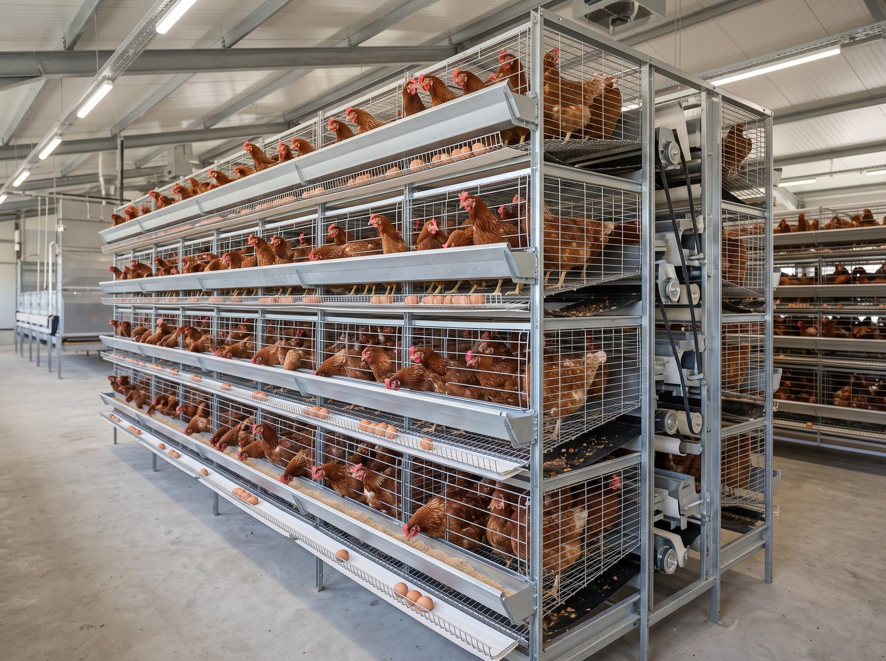 H-Type Automatic Layer Cage System