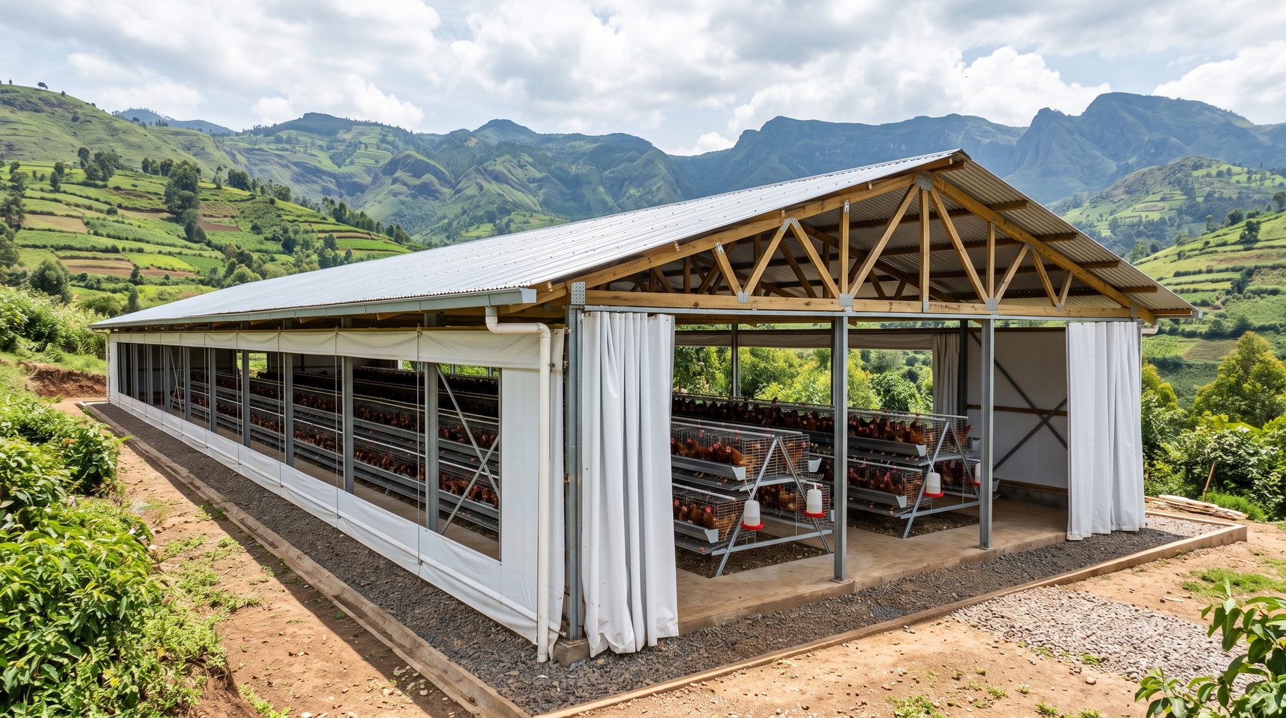 12,000-layer A-type farm