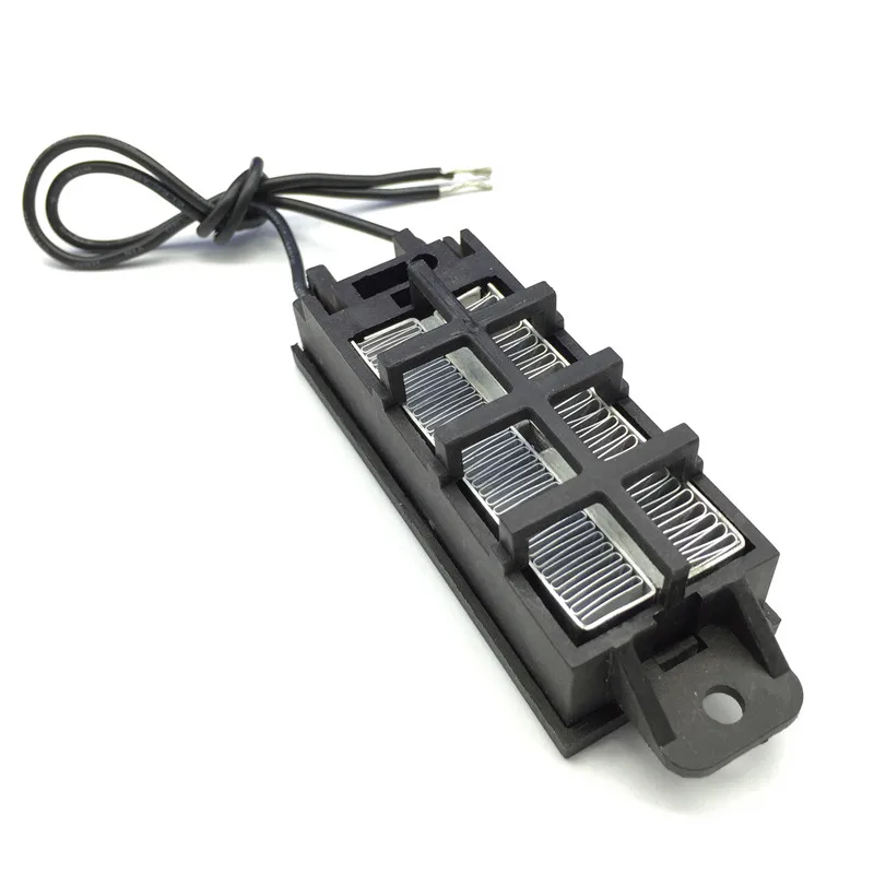 Automatic Thermostat Ptc Heater With Stand Corrugated Strip Small Space Heating 50w 12v 220v (AC/DC) Diy Heating Tools